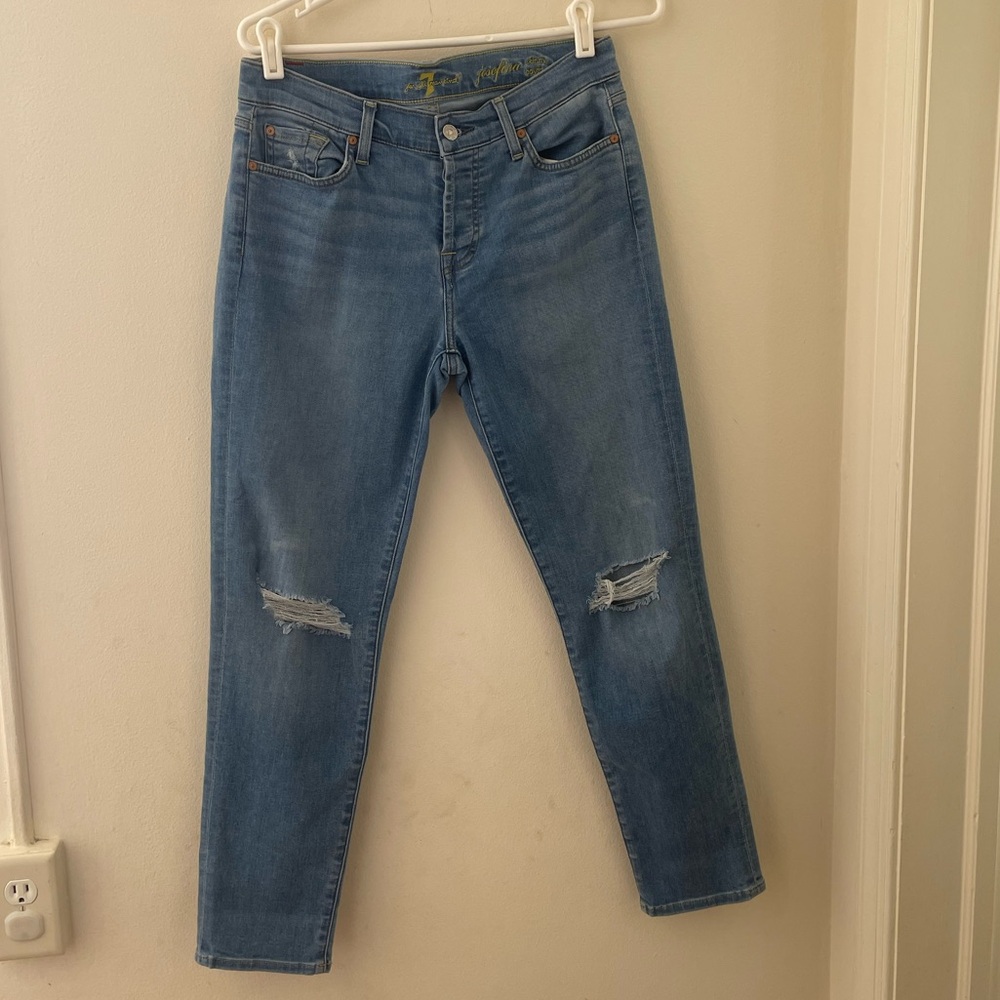 7 For All Mankind Josefina Skinny Boyfriend